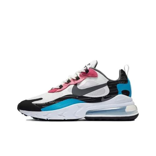 Nike Air Max 270 Low Топ Повседневная обувь Унисекс Белый Черный