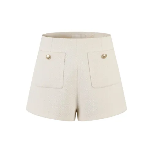 Three Quarters Повседневные шорты Женские Белые