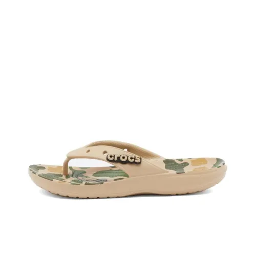 Crocs Шлепанцы Женские Бежево-коричневый