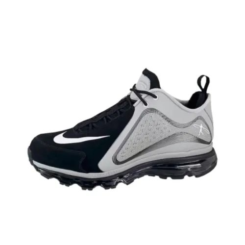 Nike Air Griffey Max 360 Амортизация Износостойкий MID Топ Кроссовки для тренировок Унисекс Серый Черный