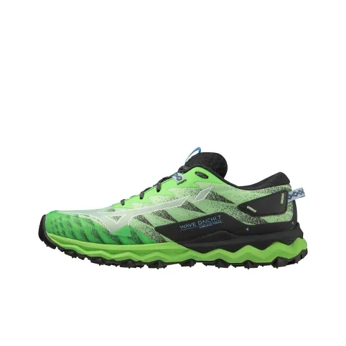 Mizuno Wave Daichi 7 Casual Низкий Топ Зеленый Черный Мужской