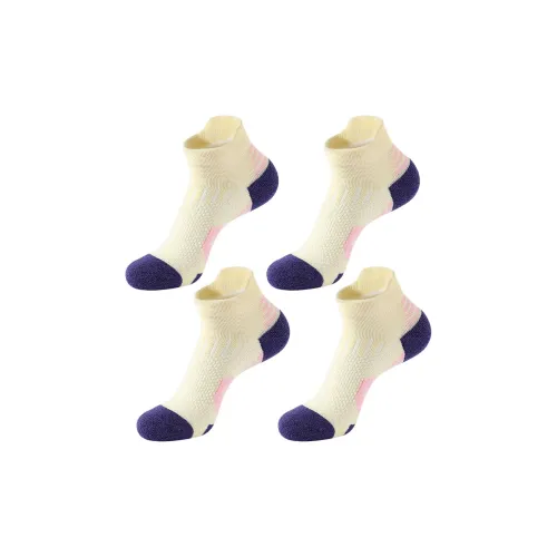 MUSCLESWING Низкие носки женские упаковка из 4 пар