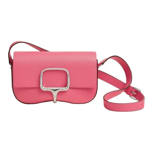 HERMES Della Cavalleria Epsom Телячья кожа Сумка через плечо Сумка на плечо Женская 8W Розовый Азалея Новый Помада Пудра