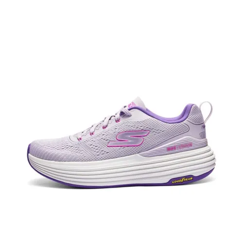 Skechers Повседневный Низкий Топ Белый Фиолетовый Женский