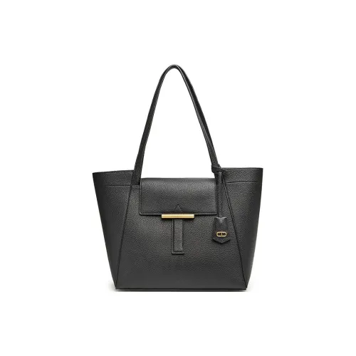 TATA PU (полиуретан) Тоут Сумка Сумка для покупок Сумка на плечо Средняя Женская Однотонная