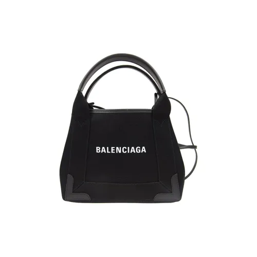 Balenciaga Canvas Bag Shoulder Bag Handbag Women's Black