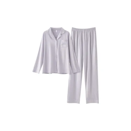 Sharefun Пижамный комплект женский светло-фиолетовый