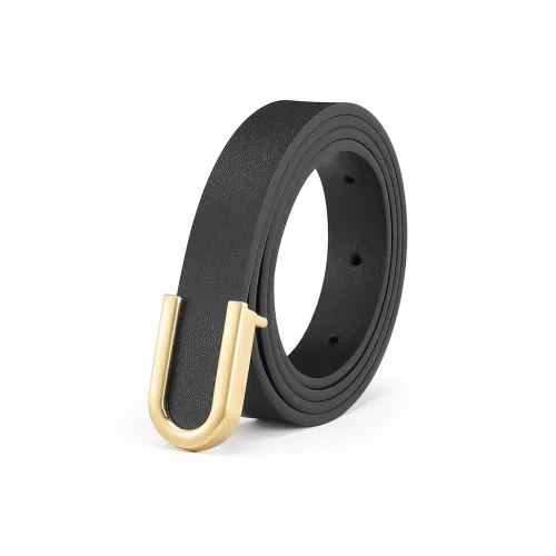 FAIRWHALE Минималистский стиль Универсальный Модный Пряжка-пластина Обхват талии Ремень Женский Ширина 1,9CM