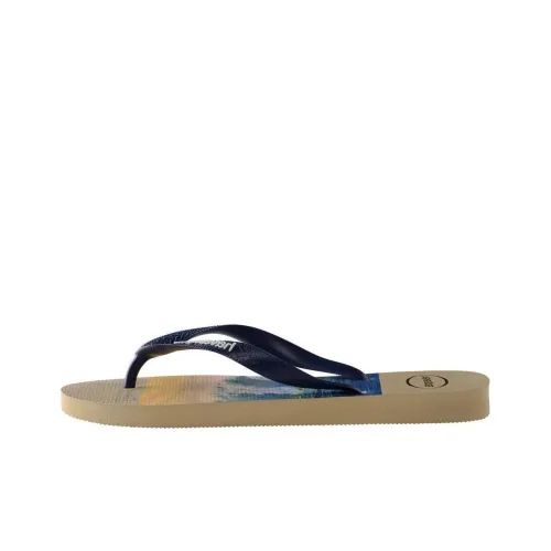 Havaianas Шлепанцы Синий Бежевый Мужской