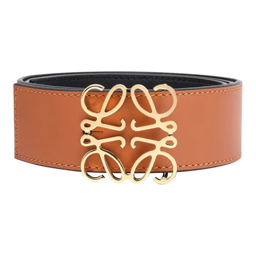 LOEWE Anagram Ремни из коровьей кожи Унисекс