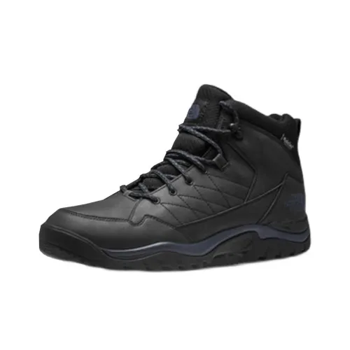 THE NORTH FACE Противоскользящая устойчивая к истиранию высокая походная обувь для мужчин черная