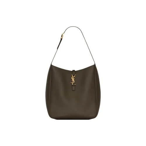 SAINT LAURENT LE5A7 Коровья кожа Сумка через плечо Женская Светлый цвет мускуса