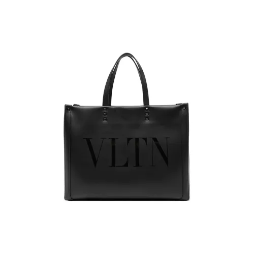 Valentino Кожа Тоут Сумка Сумка для покупок Сумка Мужская Черная