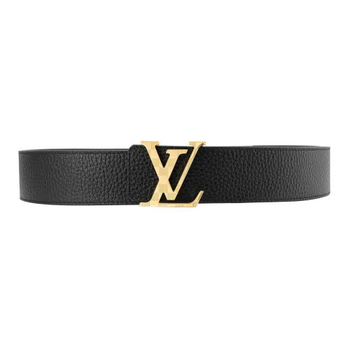 LOUIS VUITTON Ремни из коровьей кожи Мужской 4CM