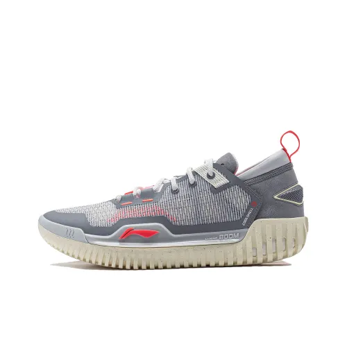 Лайнер Anti 5 Low Top технология LINING BOOM; прохладная оболочка баскетбольные кроссовки мужской серый