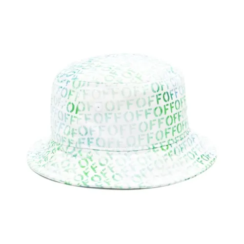 Off Белый Cotton Bucket Hats Kids
