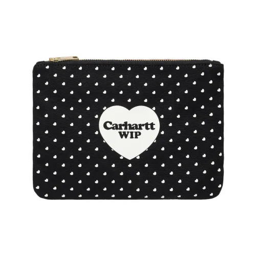 Carhartt WIP Canvas Wallet Standard Unisex Black Carhartt WIP Холщовая сумка Wallet Стандартная Унисекс Черная