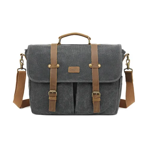 COOLBELL Дождевик Briefcase Сумка через плечо Сумка Мужская Черная