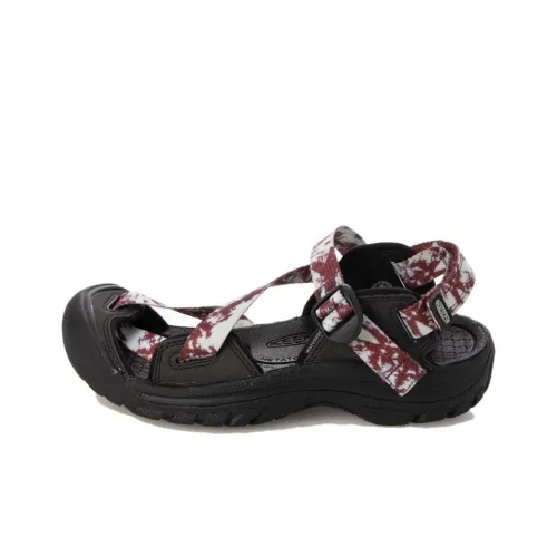 KEEN Zerraport 2 Пляжные сандалии Женские Черный Красный
