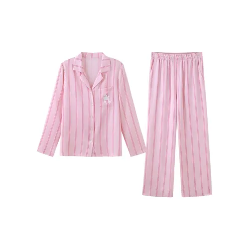 JINGYUN Розовый [Женские Little Собака] Женские Пижамные комплекты
