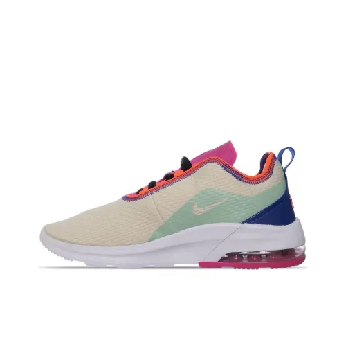 Nike Air Max Motion Abrasion Resistant Дышащий Низкий Топ Беговые кроссовки Женские Экрю