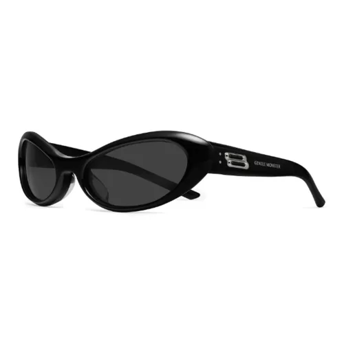 GENTLE MONSTER Пластиковая оправа OVAL SUNGLASSES Унисекс Черный