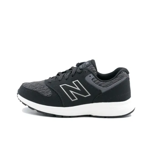 New Balance 550 V4 2E Амортизация Износостойкий Низкий Топ Повседневная Обувь Женская Черная