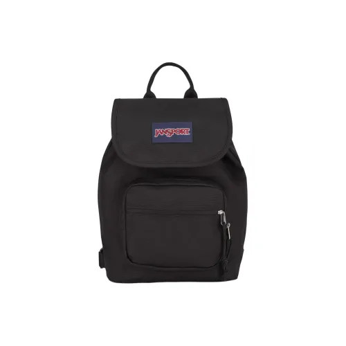 JanSport Переработанный полиэстер рюкзак мини унисекс черный