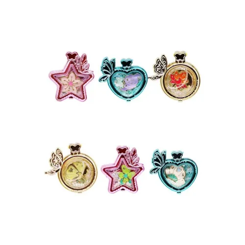 AULDEY Искрящийся Сон бабочки Звезда Энергия Ожерелье Слепые коробки Один Mystery Коробка Целая коробка 6 шт