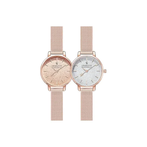 CHARLOTTE RAFFAELLI Кварцевый механизм Женские часы 26мм*26мм*7,6мм Золотой