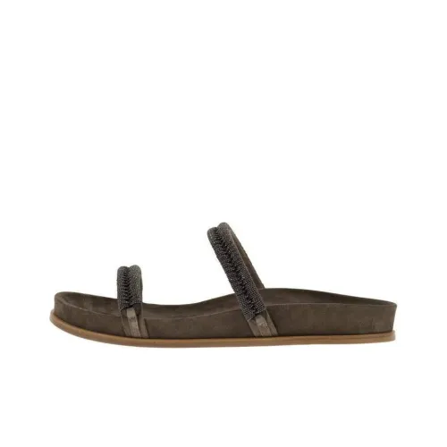 Brunello Cucinelli Слипоны Умбра Женские