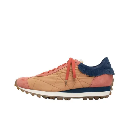 Visvim Casual Низкий Топ Оранжевый Мужской