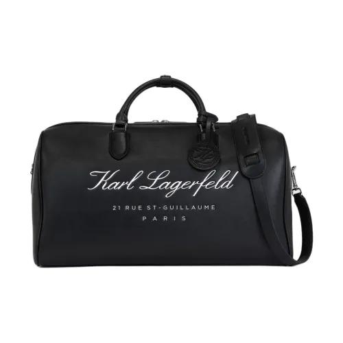 Сумка через плечо из полиуретана Karl Lagerfeld женская черная