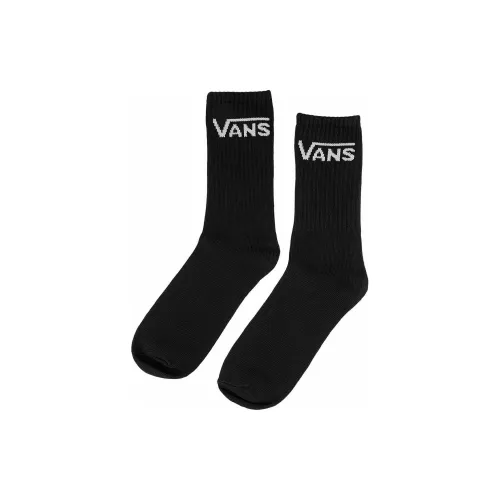 VANS Sokcs 1 упаковка черные мужские носки до колена