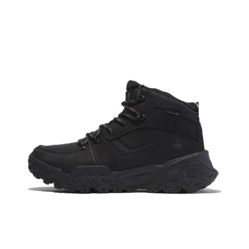 Timberland Casual Высокие Кеды Черные Мужские