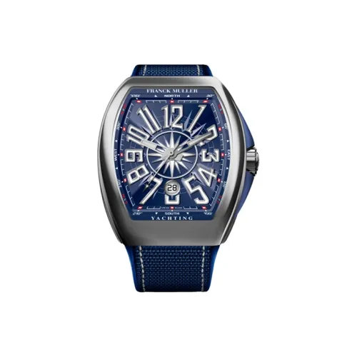 Franck Muller Автоматический Механический Часы для Мужчин 45 мм Синий
