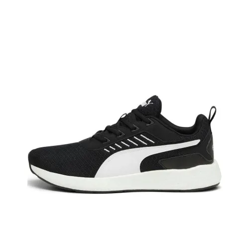 PUMA Nrgy Elate Устойчивый к истиранию Низкий Топ Повседневная обувь Мужская Черный Белый