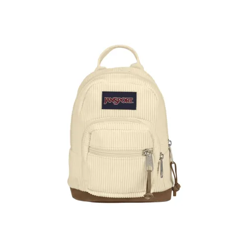 JanSport Замша Рюкзак Мини Женский Кокос Зеленый Вельвет
