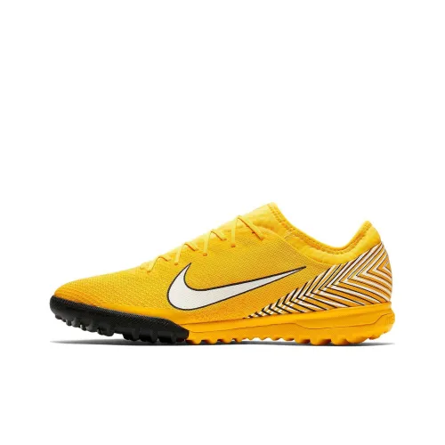 Nike Mercurial Vapor 12 AG Искусственная трава Амортизация Износостойкие Футбольные бутсы Унисекс Желтый Черный