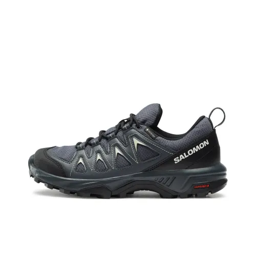 SALOMON X Braze GTX Амортизаторы Slip-resistant Низкий Топ Уличная обувь Женская Ink Black