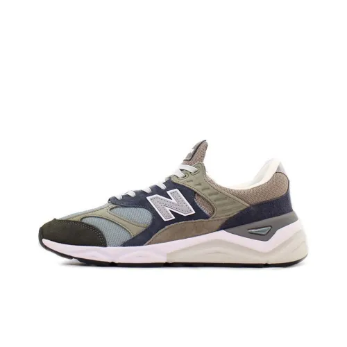 Packer Обувь x New Balance NB X 90 Infinity Амортизация Износостойкие Низкие Кроссовки для Бега Мужские Серый Белый