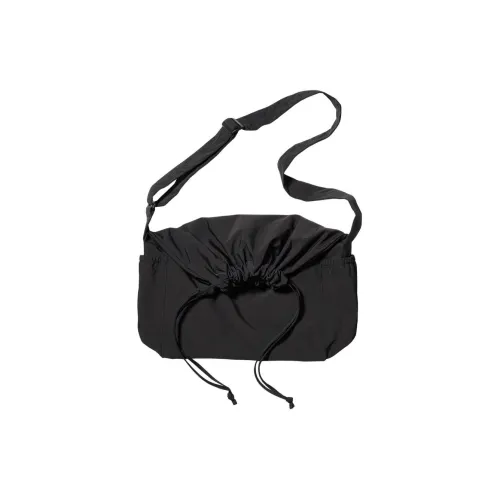 UNIQLO Полиамид Сумка через плечо Унисекс Черный Светлый Бежевый Умбра Оливковый