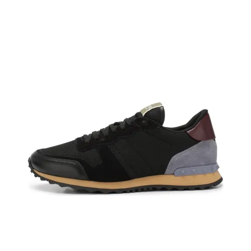 Valentino Rockrunner Повседневный Низкий Топ Черный Коричневый Мужской