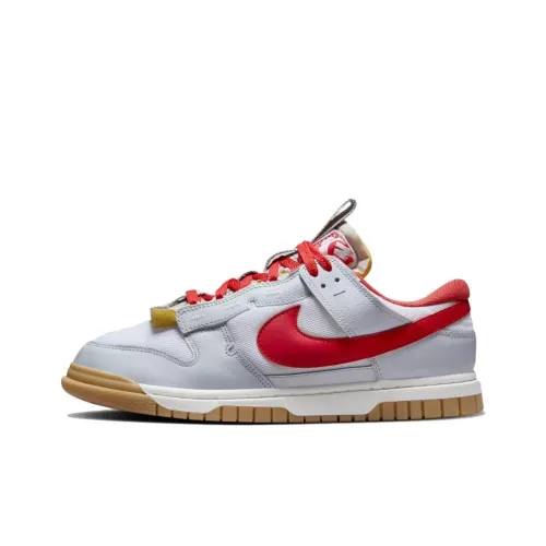 Nike Air Dunk Jumbo Low Скейтборд Кроссовки Мужские Белый Красный