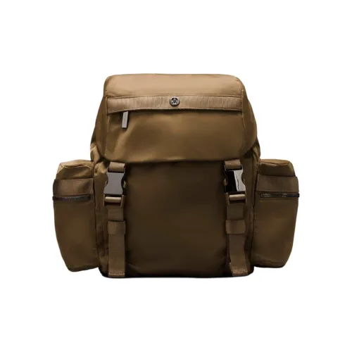 Lululemon Nylon Рюкзак Мини Унисекс Коричневый