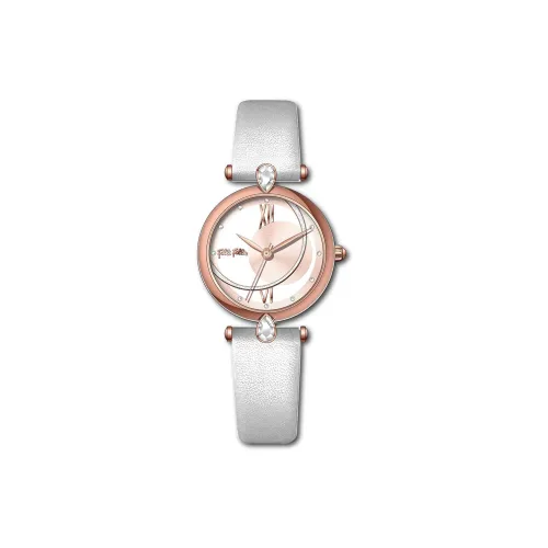 Folli Follie Кварцевый механизм Часы Унисекс Белый циферблат YQ WF22A009WPE