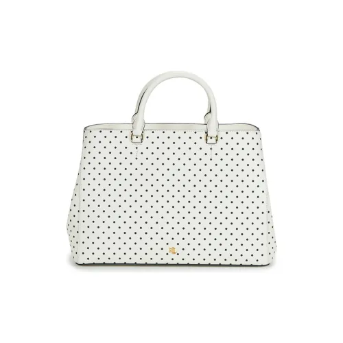 Polo Ralph Lauren Коровья кожа Сумка Большая Женская Белая и Черная