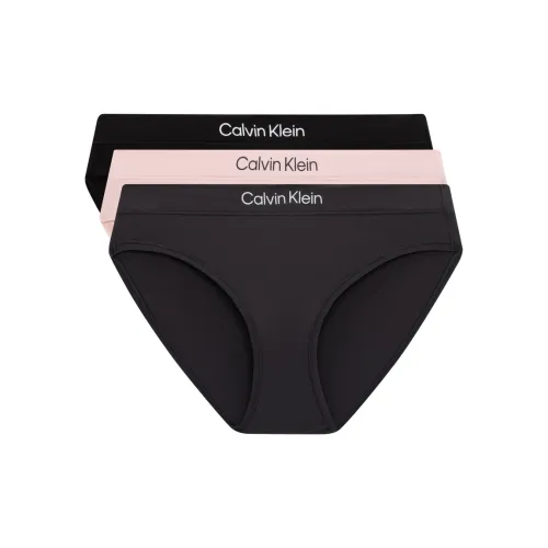 Calvin Klein Женское нижнее белье 3 упаковки Космический черный Угольно-серый Розово-вишневый