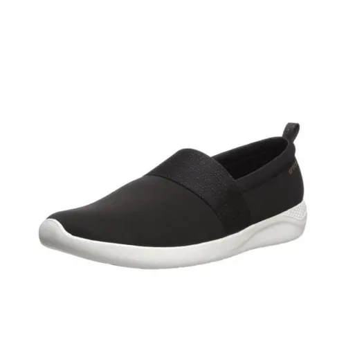 Crocs LiteRide Повседневный Низкий Топ Черный Женский