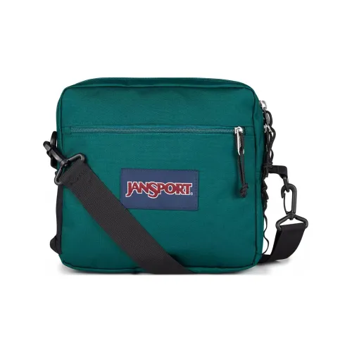 JanSport Переработанный полиэстер Сумка через плечо Унисекс Deep Сосна